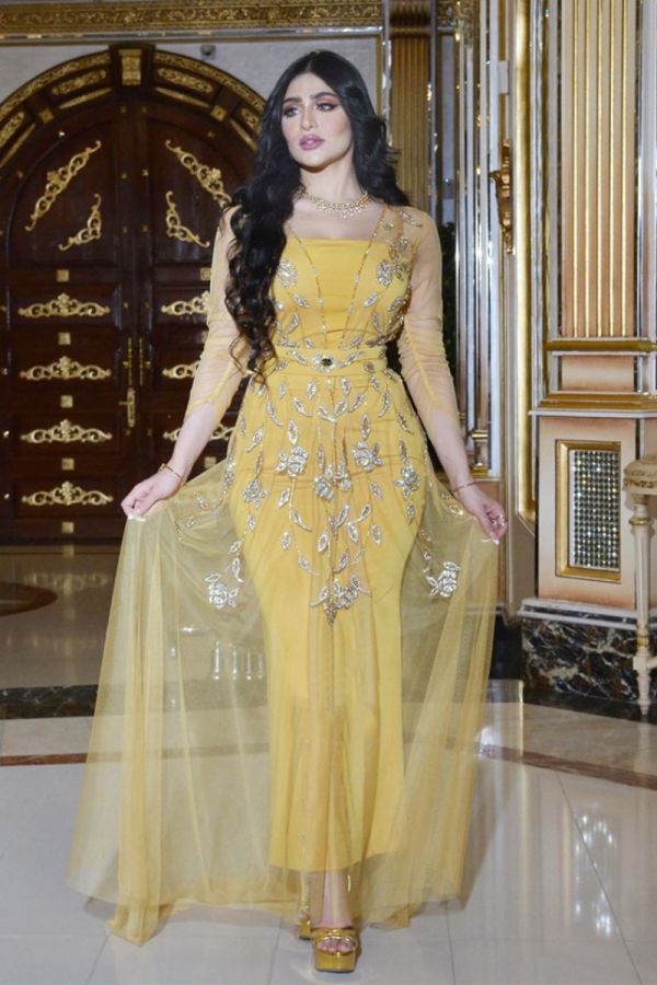 Golden Elegance Gown